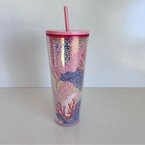 Starbucks 2021 Summer Coral Reef Bubble Venti Tumbler 24oz
